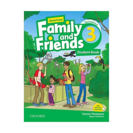کتاب American Family and Friends 3 (کتاب دانش‌آموز + کتاب کار) ویرایش دوم