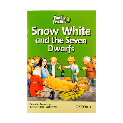 کتاب داستان Family and Friends Readers 3 Snow White and the Seven Dwarfs انتشارات آکسفورد