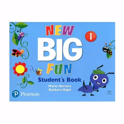 کتاب آموزش زبان New Big Fun 1 (ویرایش جدید دوره بیگ فان سطح ۱ انتشارات پیرسون)