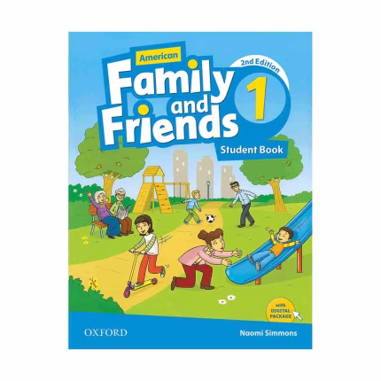 کتاب American Family and Friends 1 (کتاب دانش‌آموز + کتاب کار) ویرایش دوم